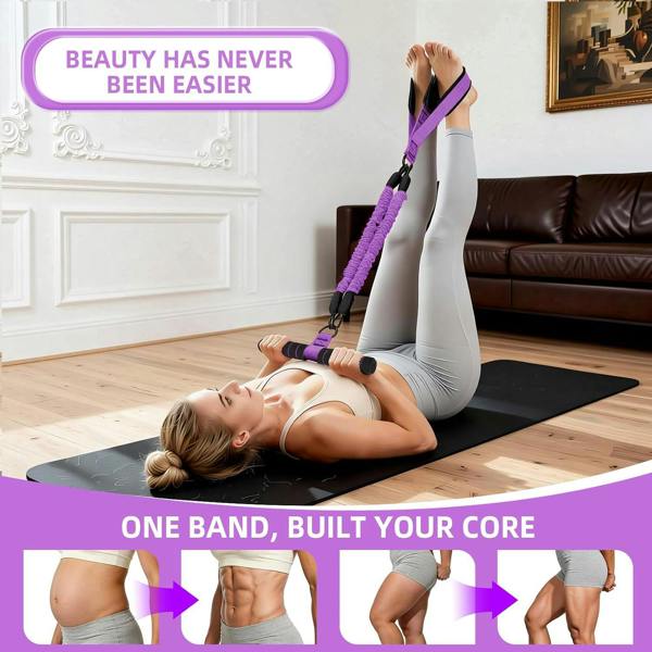 Leaper Pedal Resistance Band Adjustable 3 Tubes