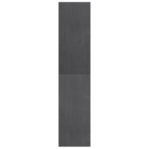 Berkfield Book Cabinet Room Divider Grey 40x30x135.5 cm Pinewood