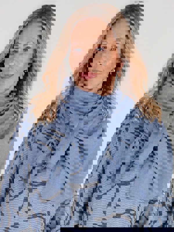 PennyPlain Super Soft Scarf - Chambray