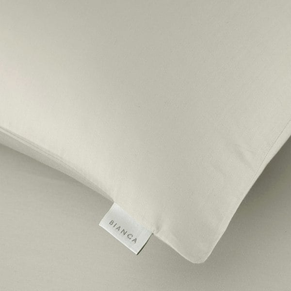 Bianca 400 Thread Count Cotton Sateen Standard Pillowcase Pair