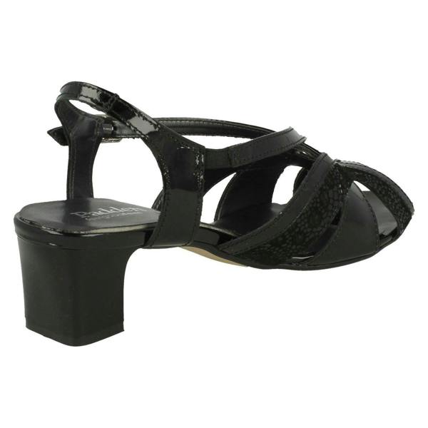 Padders Ladies Padders Heeled Slingback Sandals Charm