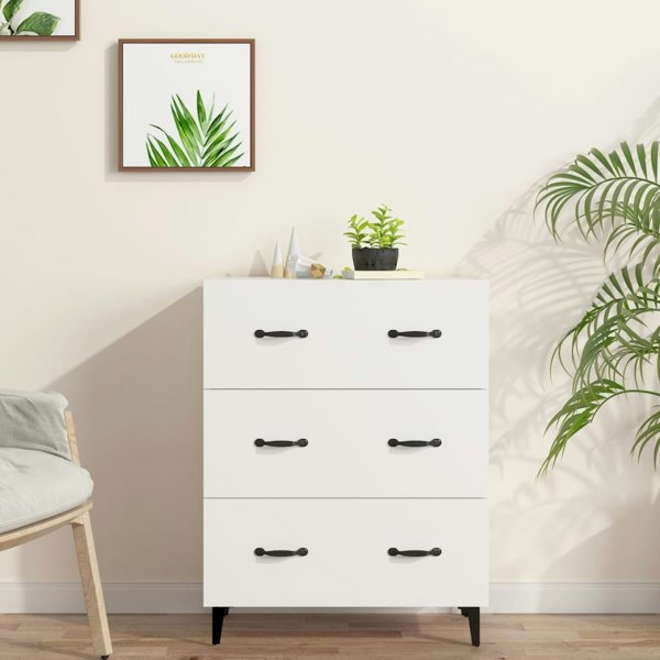 Berkfield Sideboard White 69.5x34x90 cm Engineered Wood