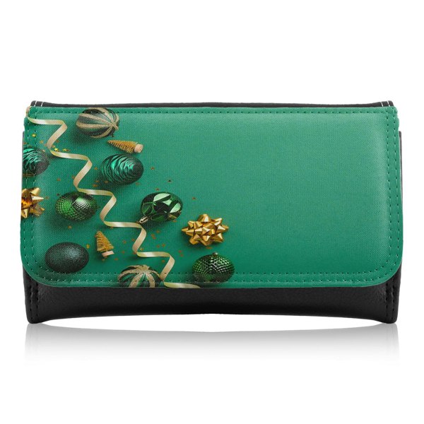 Benjamin Tate Design Christmas Greetings Dining Maxi Purse