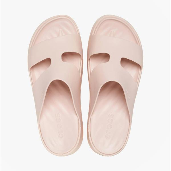Crocs GETAWAY PLATFORM Sliders   in  Light Pink