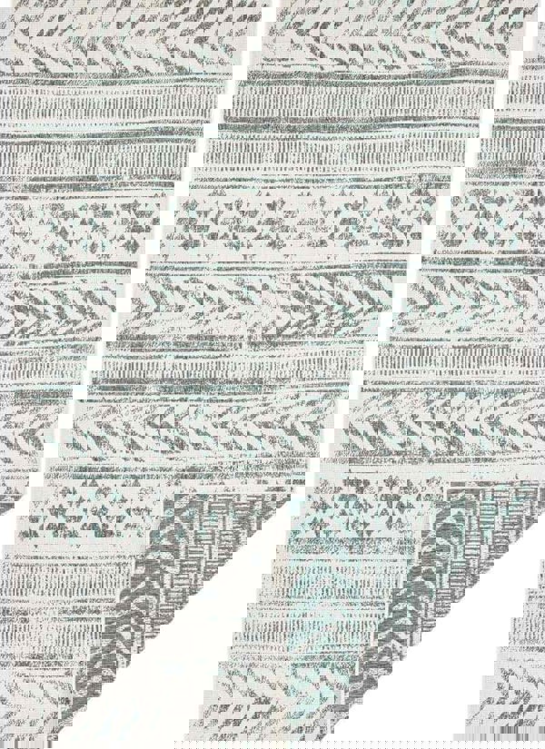 The Rugs Stylish Reversible Geometric Indoor-Outdoor Rug