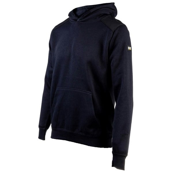 Caterpillar Essentials Polyester Men's Blue Hoodie