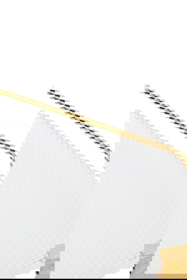 Living and Home Acrylic Bathroom Corner Shelf Adhesive Shower Organiser