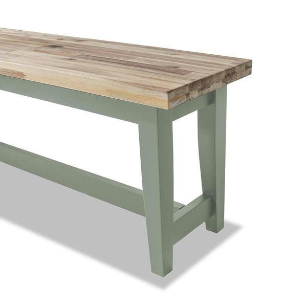 Statement Furniture Florence Solid Acacia Hardwood Dining Bench 140cm Long