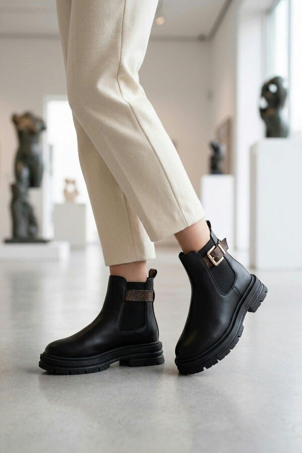 ikrush Zosia Chunky Sole Chelsea Boots