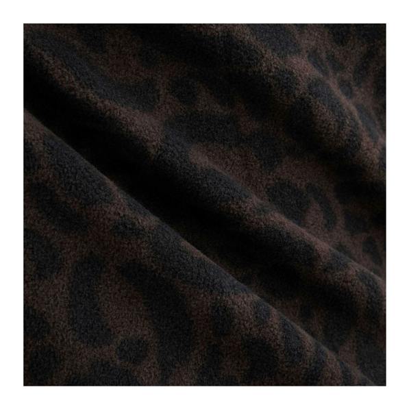 Dare 2B Womens/Ladies Leopard Print Fleece Top - Hot Fudge - 