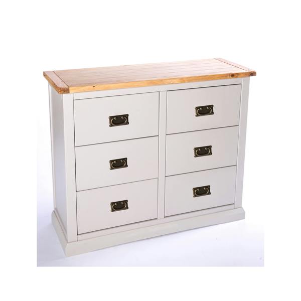 Cabinet Bits Loreo 6 Drawer Chest of Drawers Bras Drop Handle