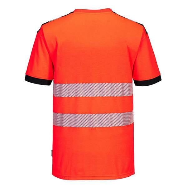 PW3 Hi-Vis Cotton Comfort T-Shirt S/S Portwest