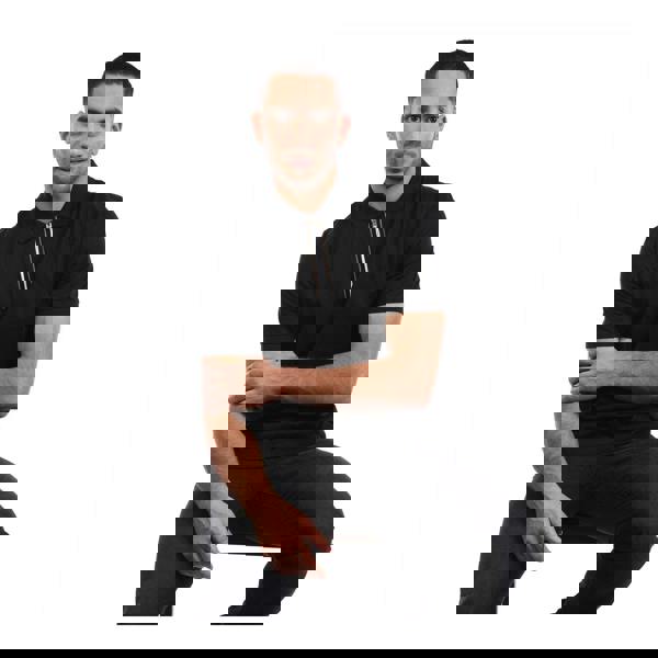 Boss Mens H-Paras 65 Polo Shirt - Black - 