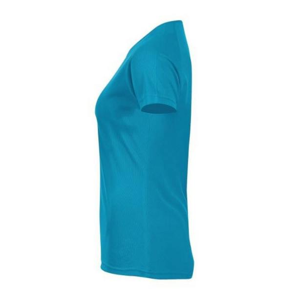 SOLS Womens/Ladies Sporty Short Sleeve T-Shirt - Aqua