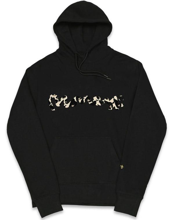 Money Sig Ape Cheetah Hood Black