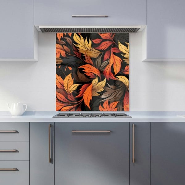 Warren Reed - Designer Autumn Leaves Design Kitchen Splashback