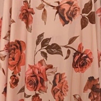 Frock Tales Quintessential Tee in Rose Print