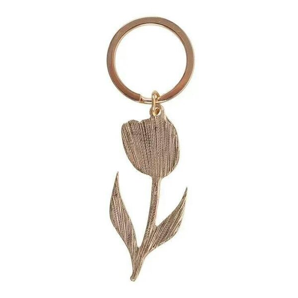 Bobobiy Pink Tulip Keyring