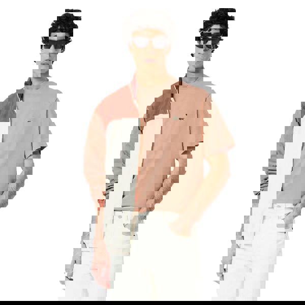 Lacoste Mens Cotton T-Shirt - Orange - 