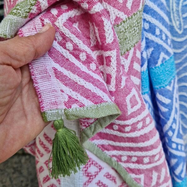 Cotton and Olive Maya Cotton Hammam Towel