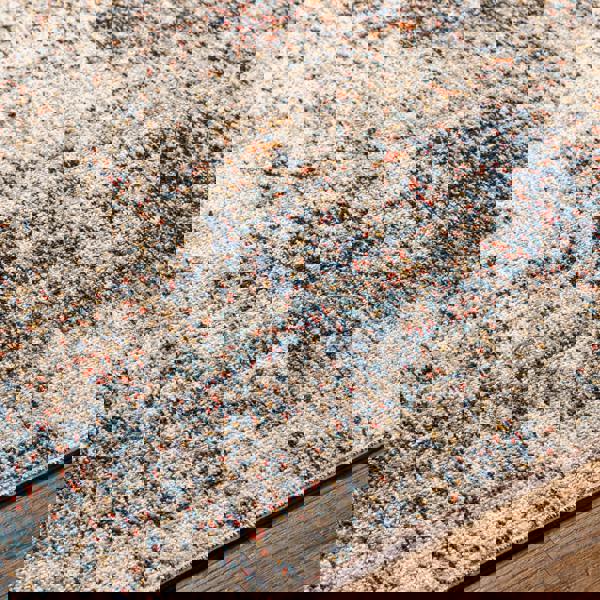 Livabliss Huntington Beach-Modern Cream Blue Red In- & Outdoor Rug