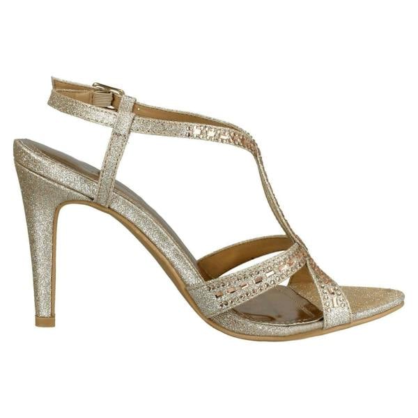 Anne Michelle Ladies Anne Michelle Jewelled Strappy Sandals