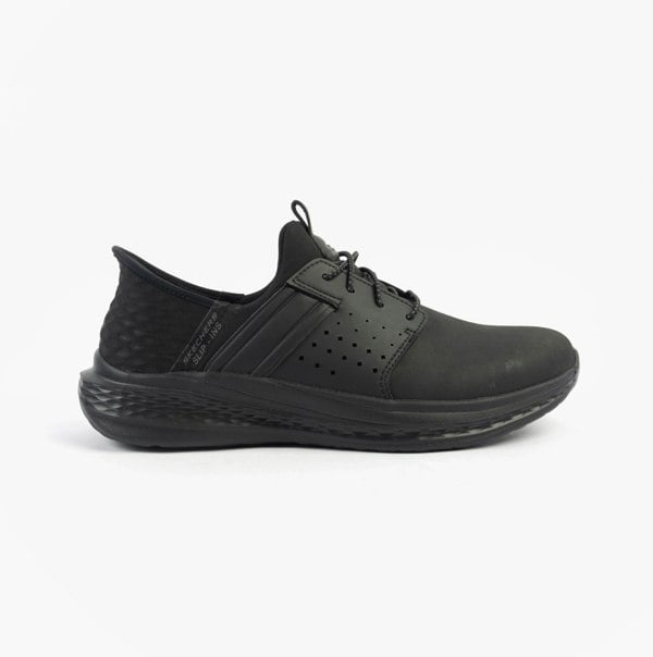 Skechers SLADE - ZACHARY Mens Trainers Black
