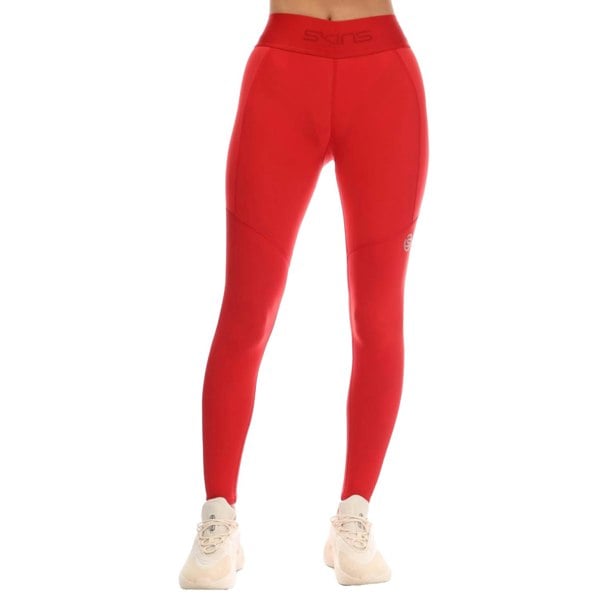 Skins Womens/Ladies Series-3 Thermal Long Leggings - Red