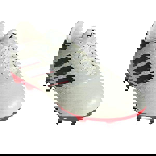 Adidas Mens Copa Pure II League 3 Stripes Leather Firm Ground Football Boots - Solar Red/White