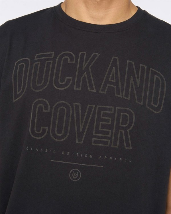 Duck and Cover Lemonport T-Shirt - Black