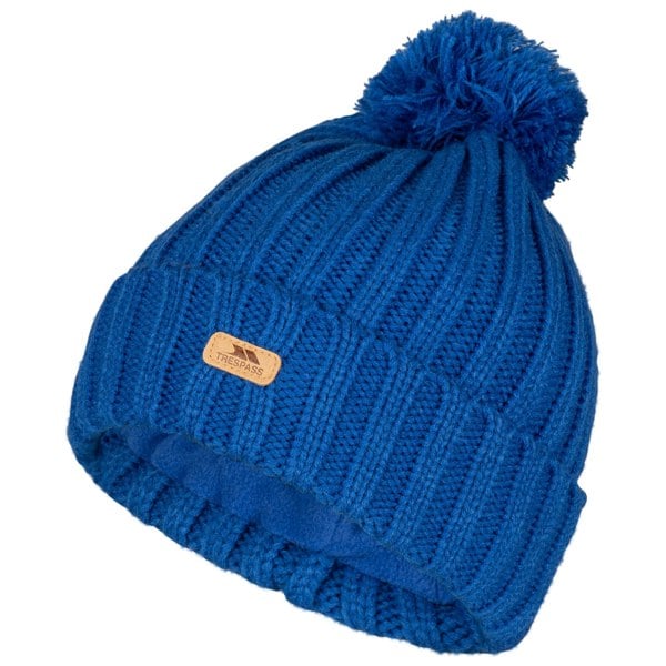 Trespass Mens Thorns Beanie Hat - Bondi Blue