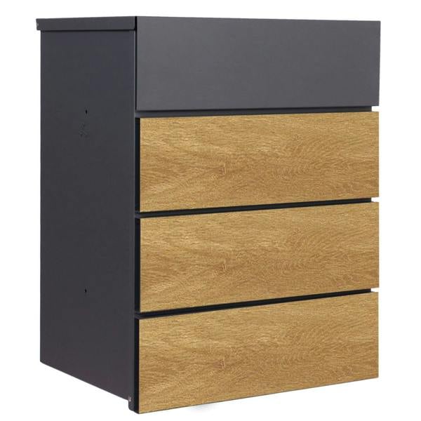 Phoenix Safe Phoenix Top Loading Smart Parcel Box PB1331AWK with Key Lock