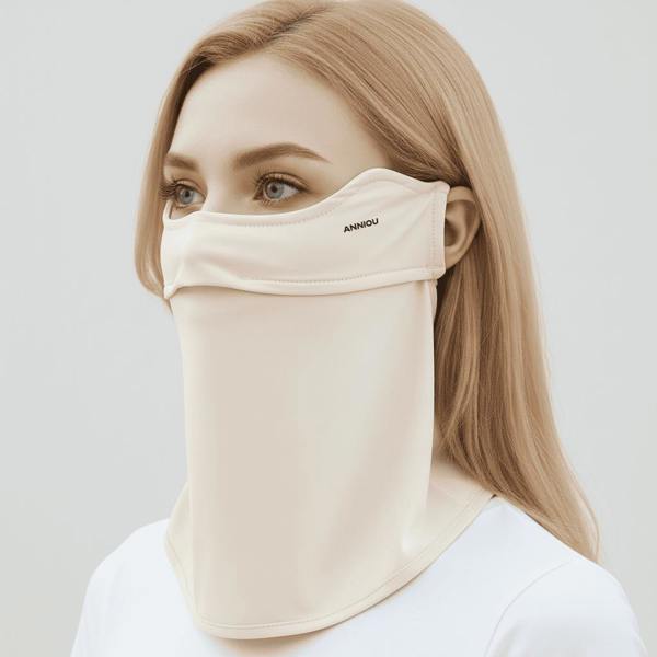 Anniou Dust Face Mask UPF 50+ - One Size - Apricot
