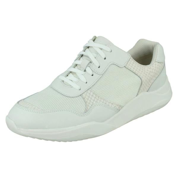 Clarks Ladies Clarks Casual Trainers Sift Lace