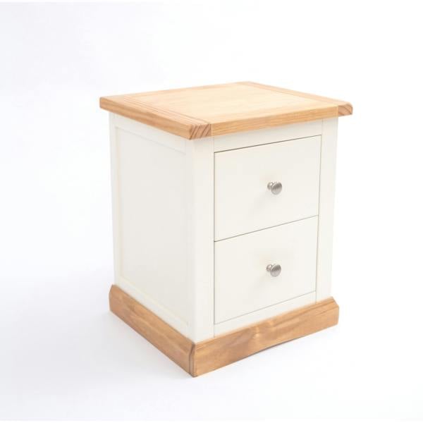 Cabinet Bits Trevi 2 Drawer Bedside Table