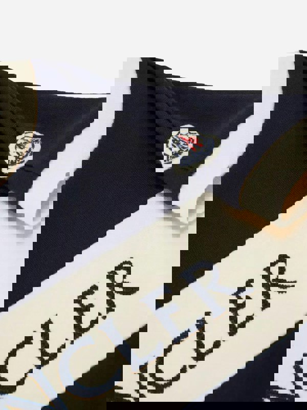 Moncler Enfant Girls Logo T-Shirt Dress in Black