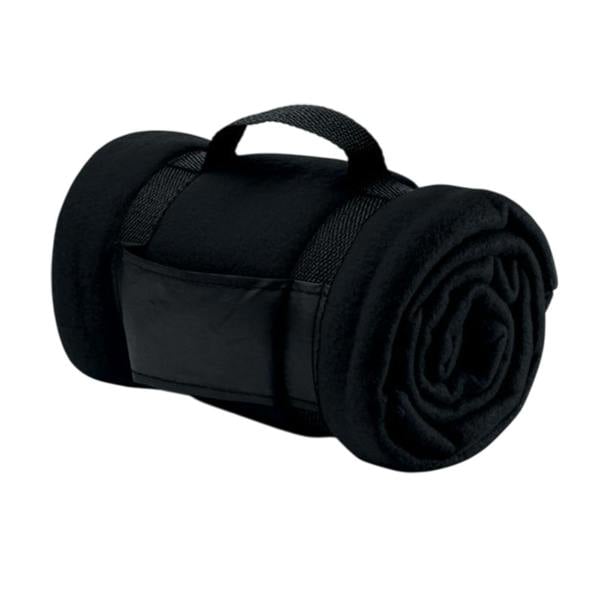 MidOcean Stavenger Fleece Blanket - Black - 