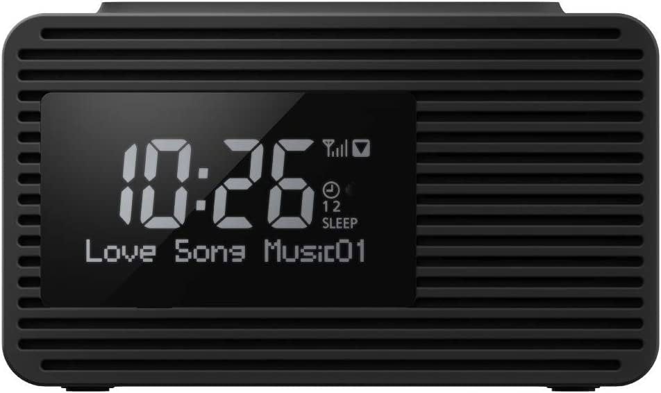 Panasonic RC-D8EB-K Portable DAB+/FM Clock Radio - Black