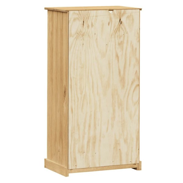 Berkfield Bookcase VIGO 60x35x114.5 cm Solid Wood Pine