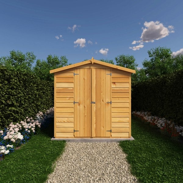 Shire Overlap Double Door 10x6 Storage Shed