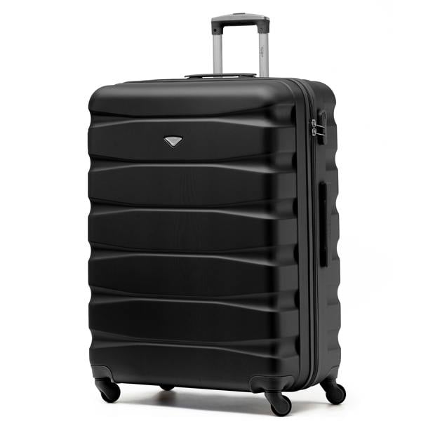 Flight Knight 29" Large Suitcase Check-in Hold Luggage Hard Shell 4 Wheels TSA Lock