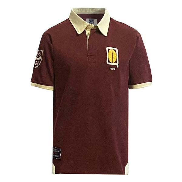 Queensland-1982-Rugby-League-Polo-Front