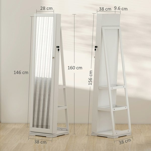 Floor-standing Jewelry Cabinet