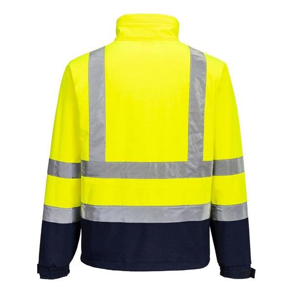 Hi-Vis Contrast Softshell (3L) Portwest