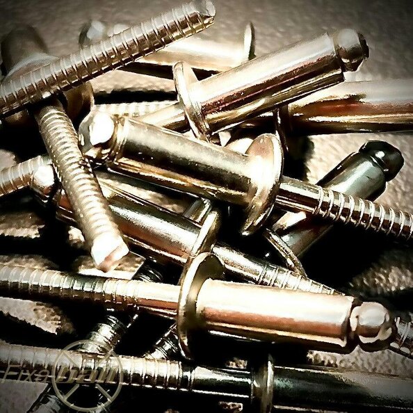 Fixaball 6.0mm Pop Rivets Domed A2/ 304 Stainless Steel ISO 15983A