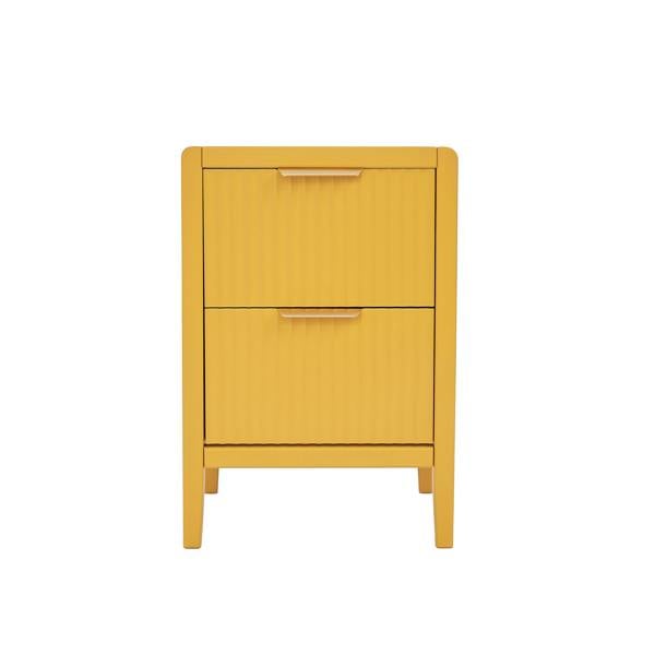 Cabinet Bits Castel 2 Drawer  Bedside Table