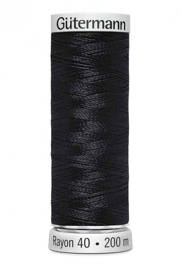 Gutermann No 40 Sulky Rayon Embroidery Thread 200m Rayon Thread Suitable For Embroidery