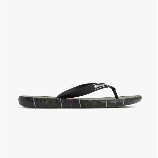 Barbour OAKDALE Toe-Post Sandals   in  Green