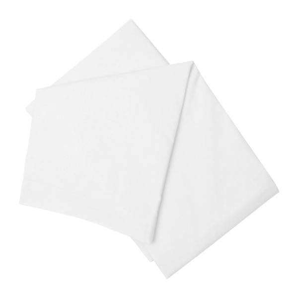 Belledorm Easycare Percale Flat Sheet - White - 