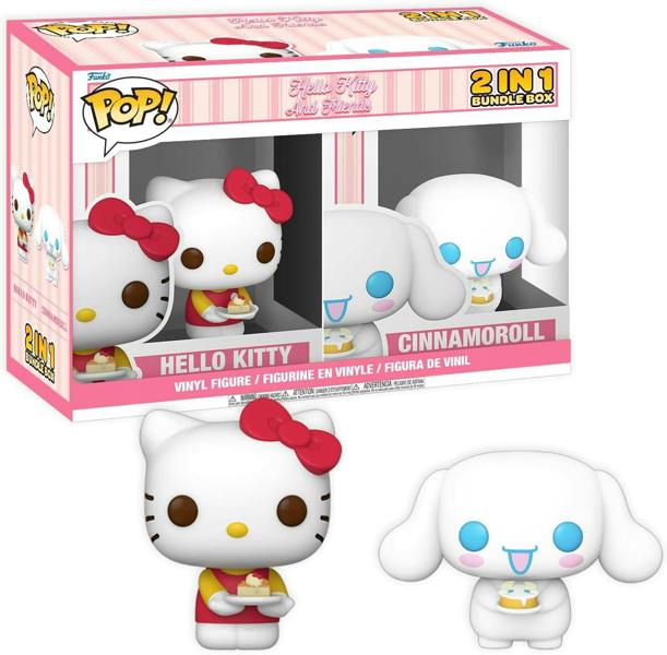Hello Kitty and Friends - Hello Kitty/Cinnamoroll POP! Vinyl 2in1 Bundle Box Figures